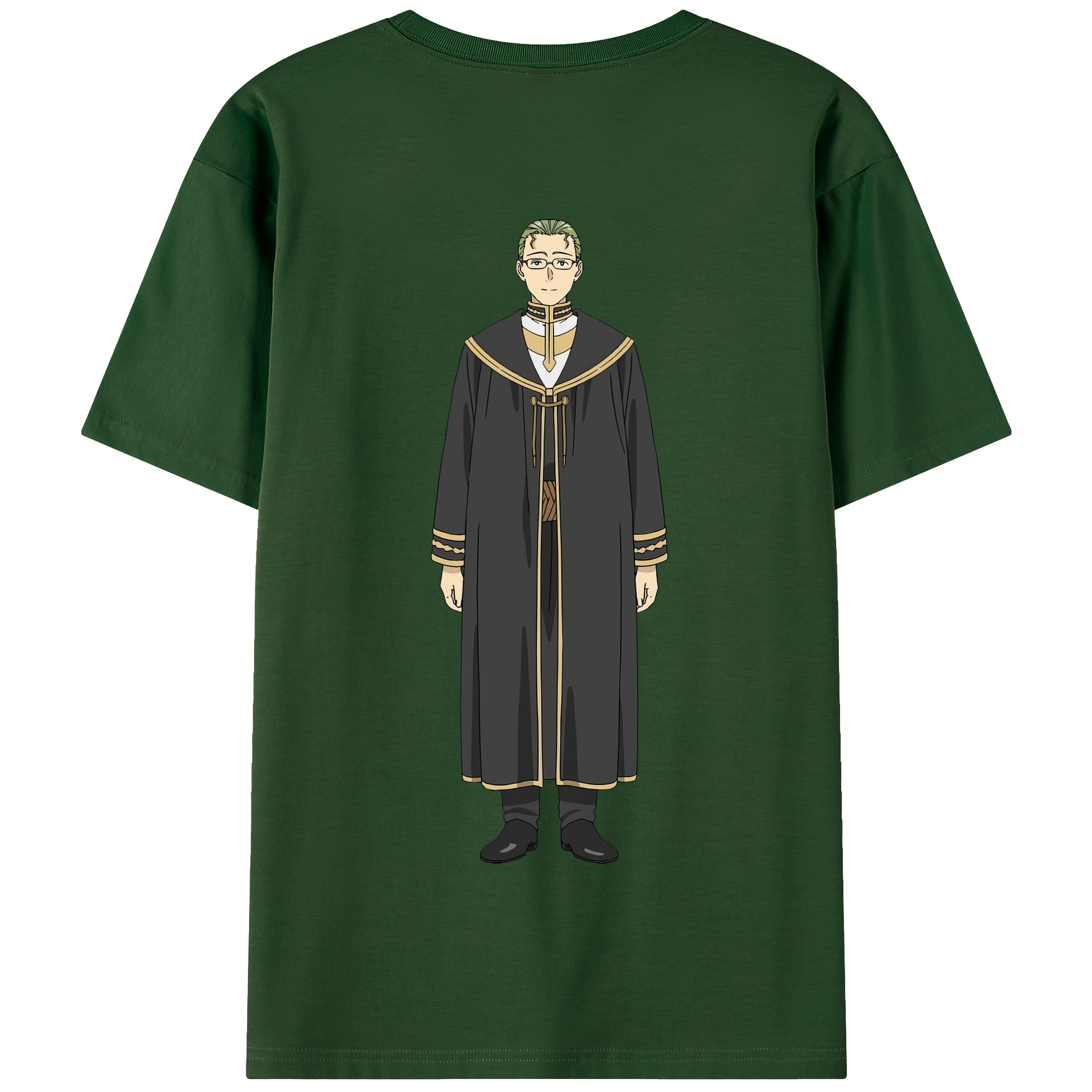 （画像用） 葬送のフリーレン Frieren 綿100％半袖Tシャツ（背面プリント）